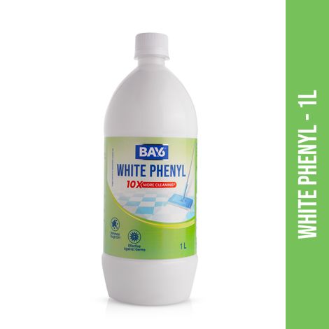 BAY6 White Phenyl Tough Dirt Removal Germ Fighter