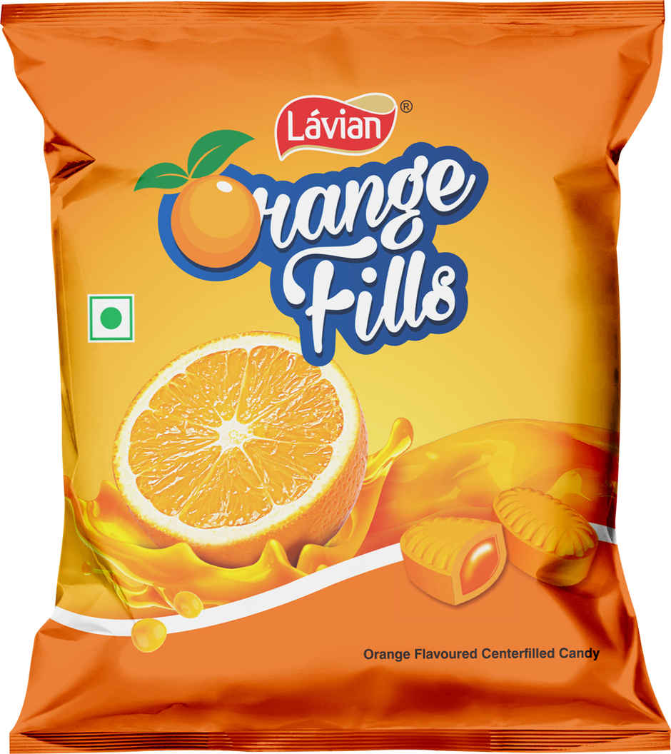 Lavian Center filled Candy Orange