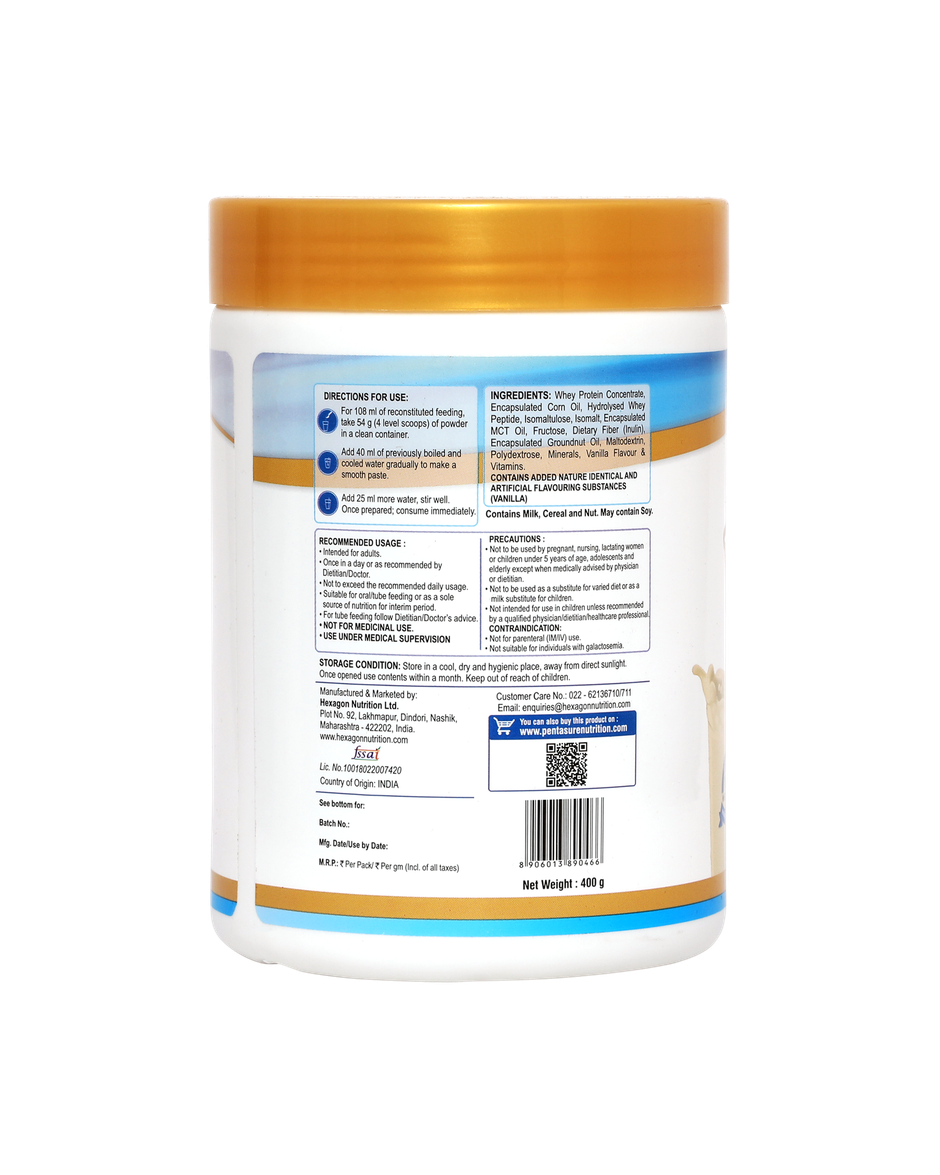 Pentasure 2.0 High Protein High Calorie Vanilla Flavour