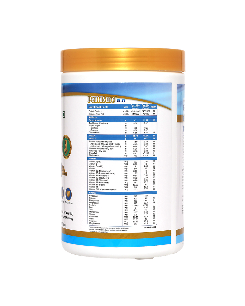 Pentasure 2.0 High Protein High Calorie Vanilla Flavour