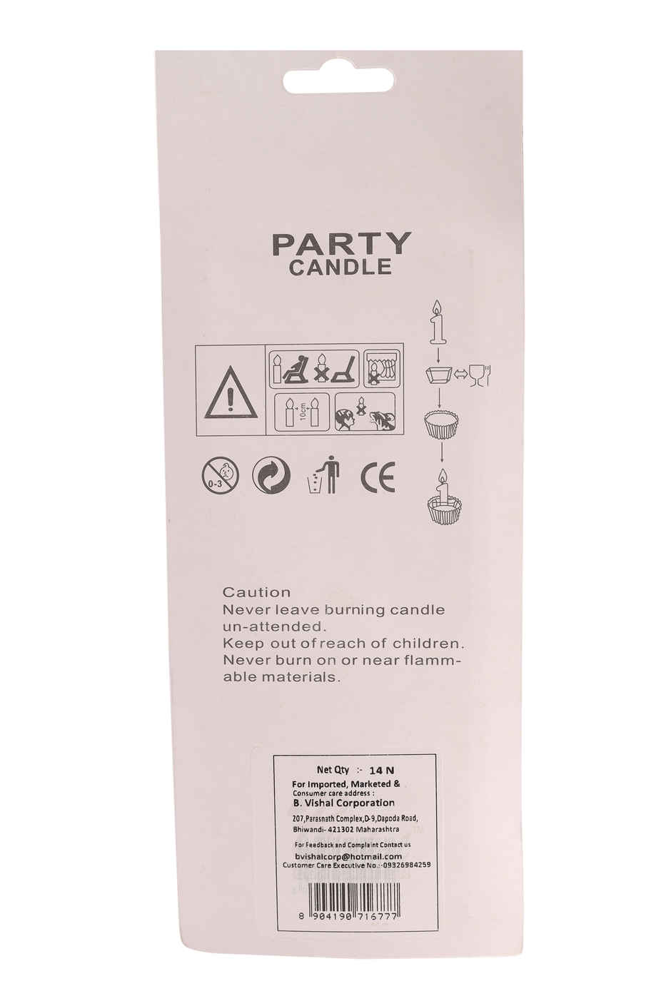 Happy Birthday Magic Candles Combo