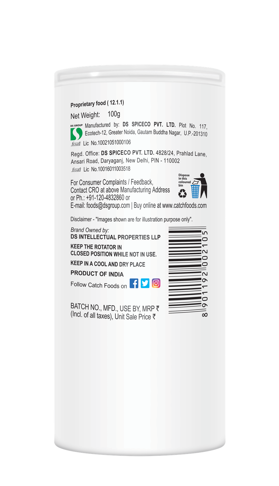 Catch Sprinklers | Pink Rock Salt