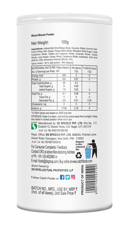 Catch Sprinkler Chat Masala