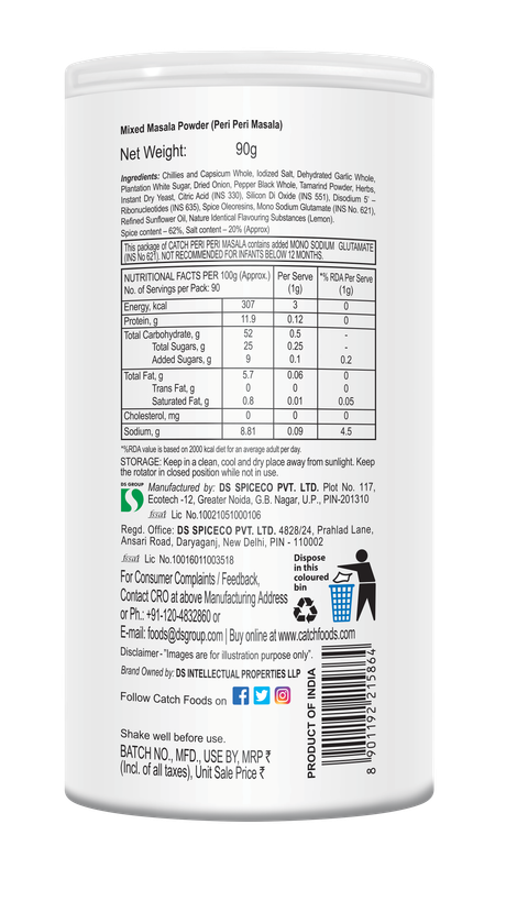 Catch Peri Peri Sprinkler