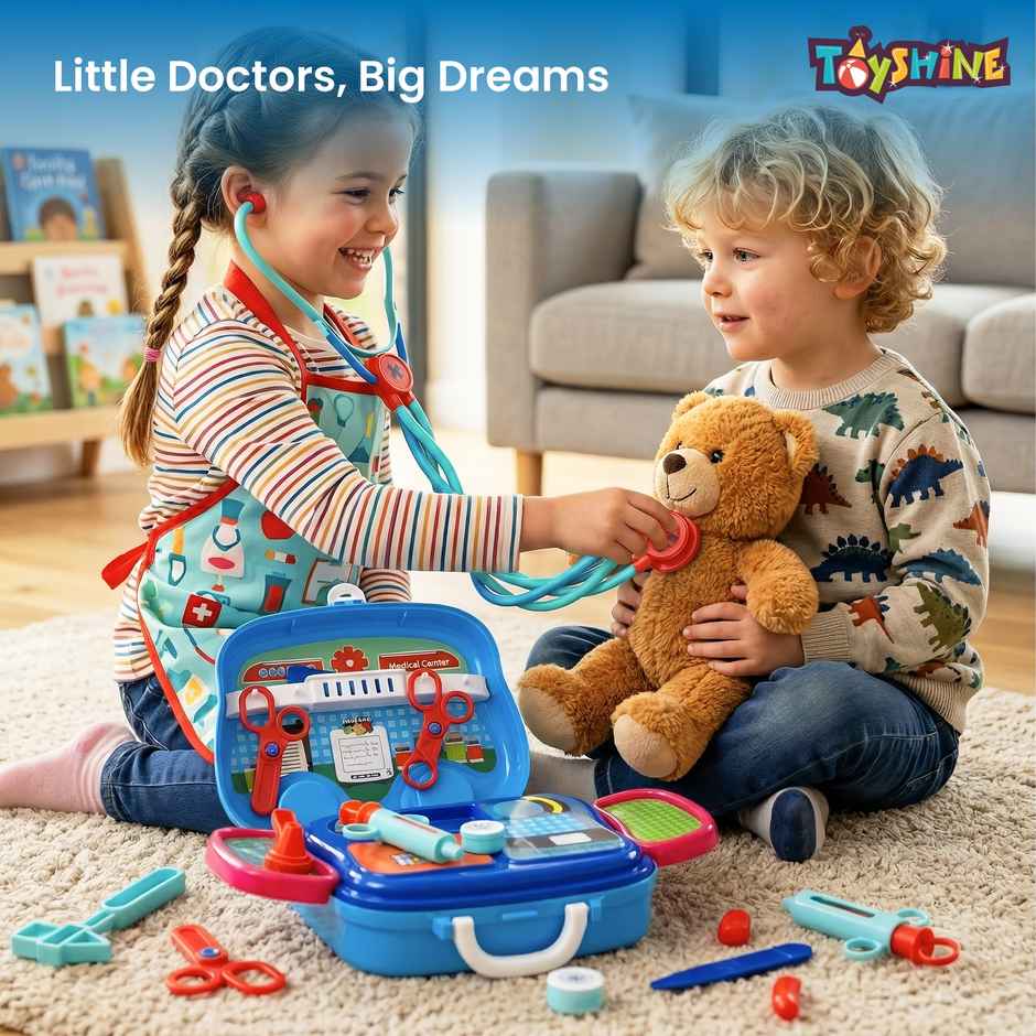 Toyshine Carry Along Doctor Pretend Play Set | 4 - 8 years | Assorted