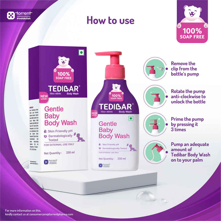 Tedibar Baby Body Wash