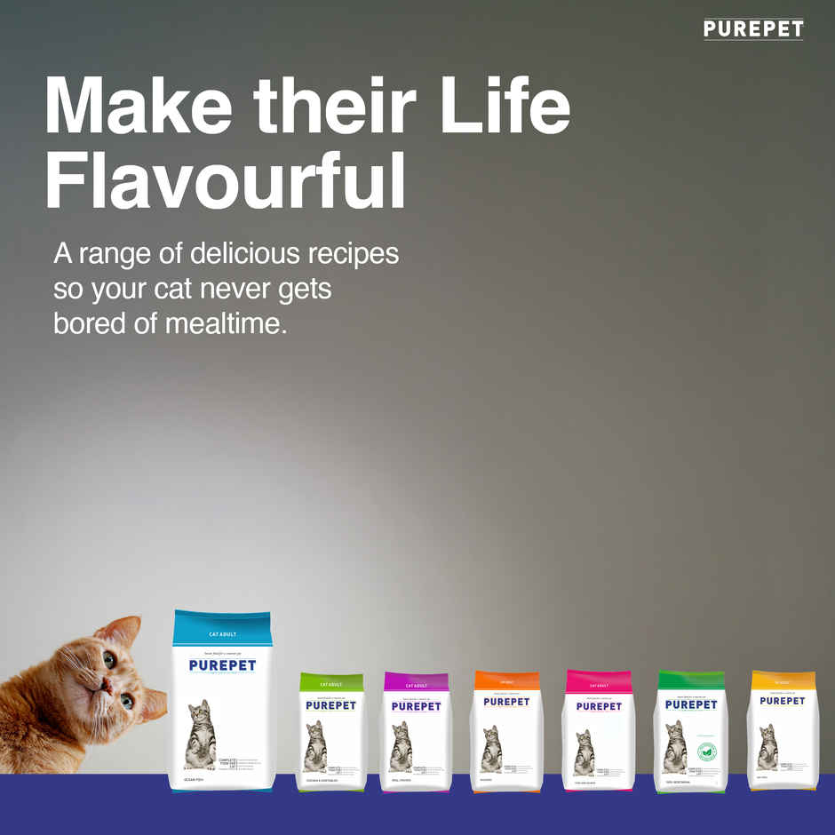 Purepet Ocean Fish Adult Dry Cat Food