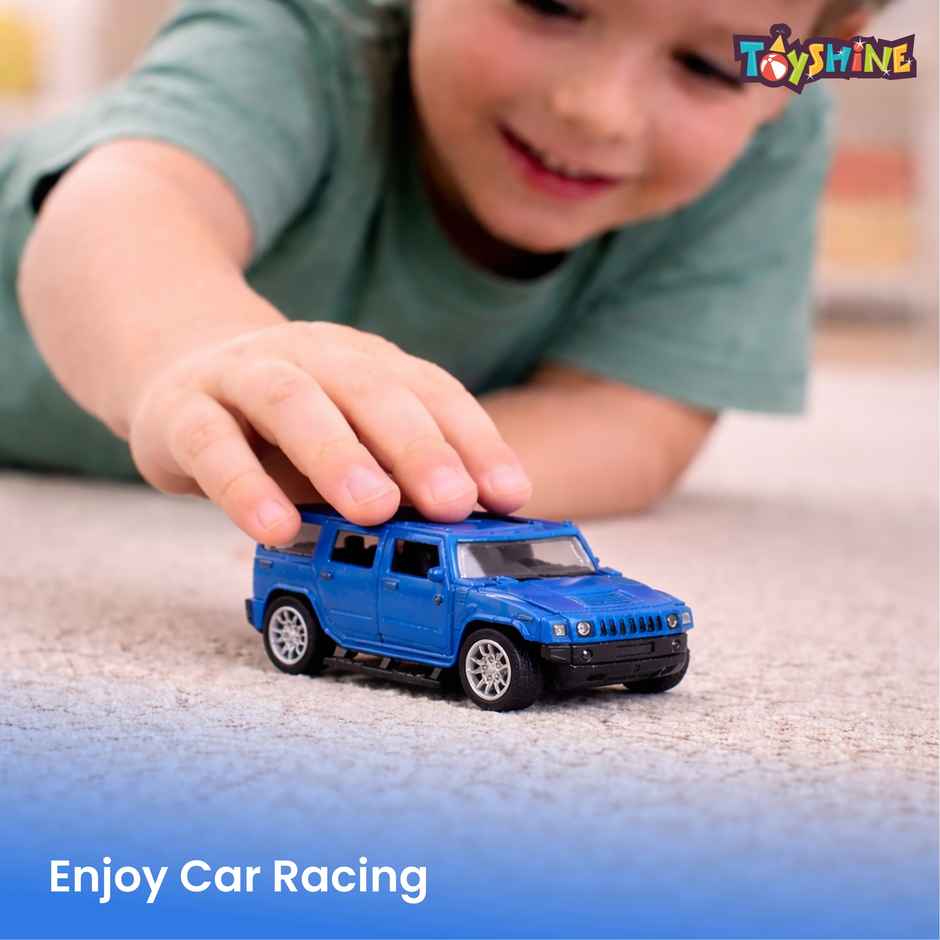 Toyshine 1:32 Scale Die Cast Racing H2 Model Vehicle Toy Car With Pull Back Function | Assorted