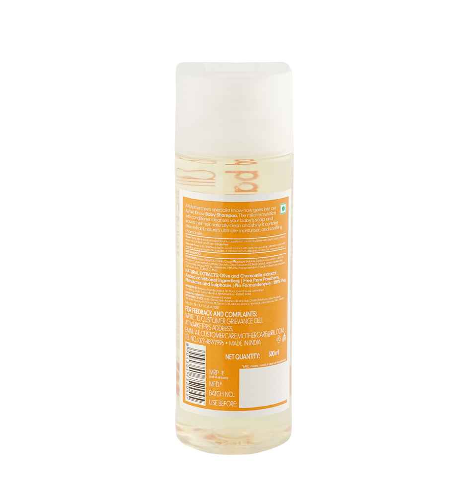 Mothercare All We Know Baby Shampoo