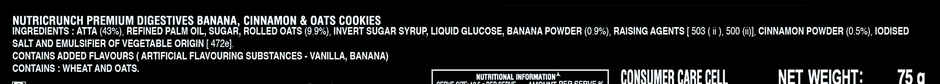 Parle Nutricrunch Banana Cinamnon & Oat