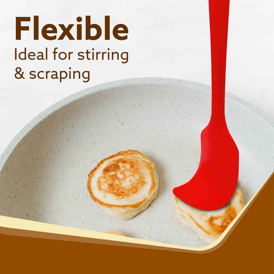 Agaro Silicone Heat Resistant Spatula, Non-Stick Cookware for Kitchen | BPA Free
