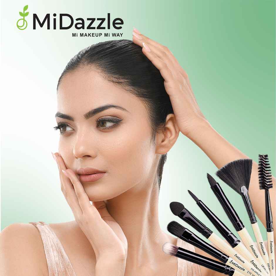 Midazzle Premium Wooden Face Pack Makeup Brush