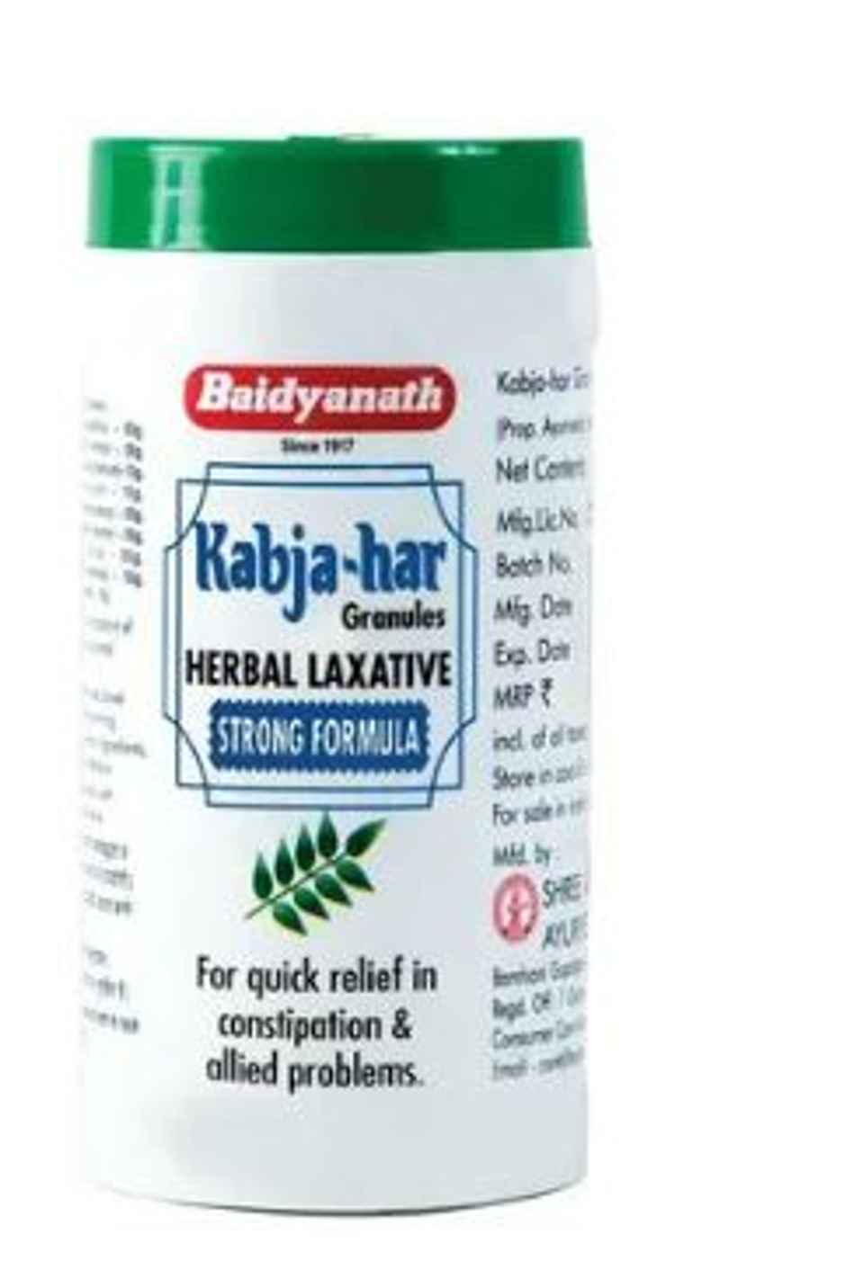 Baidyanath (Nagpur) Kabja har for Constipation Granules