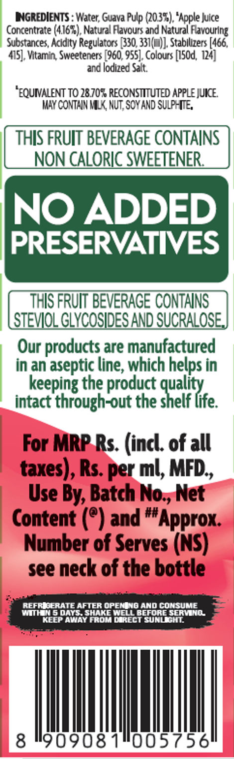 B Natural Guava | No Added Sugar