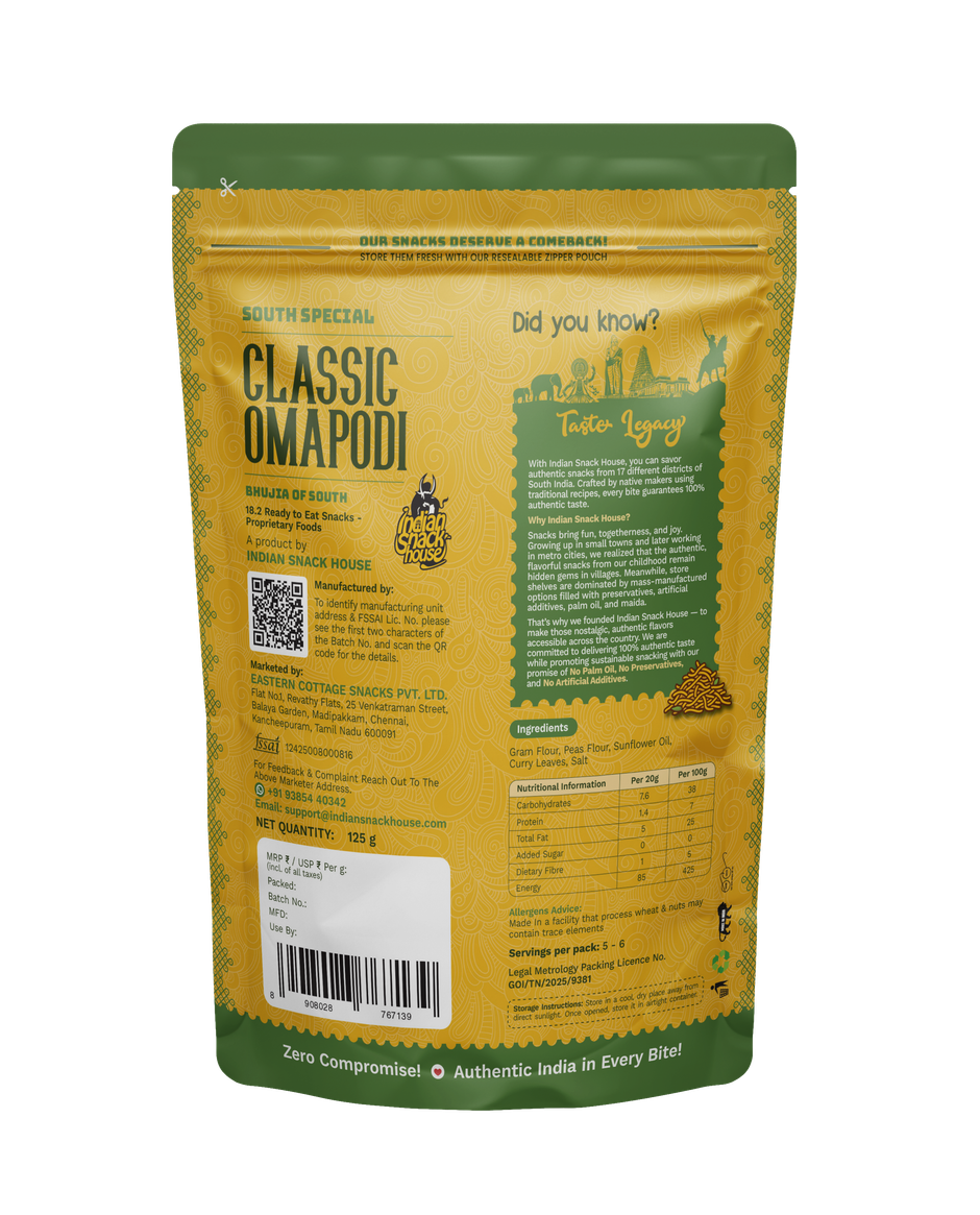 Indian Snack House Classic Omapodi