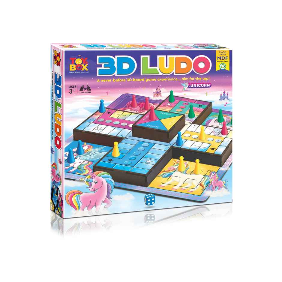Ratna's 3D Ludo Unicorn