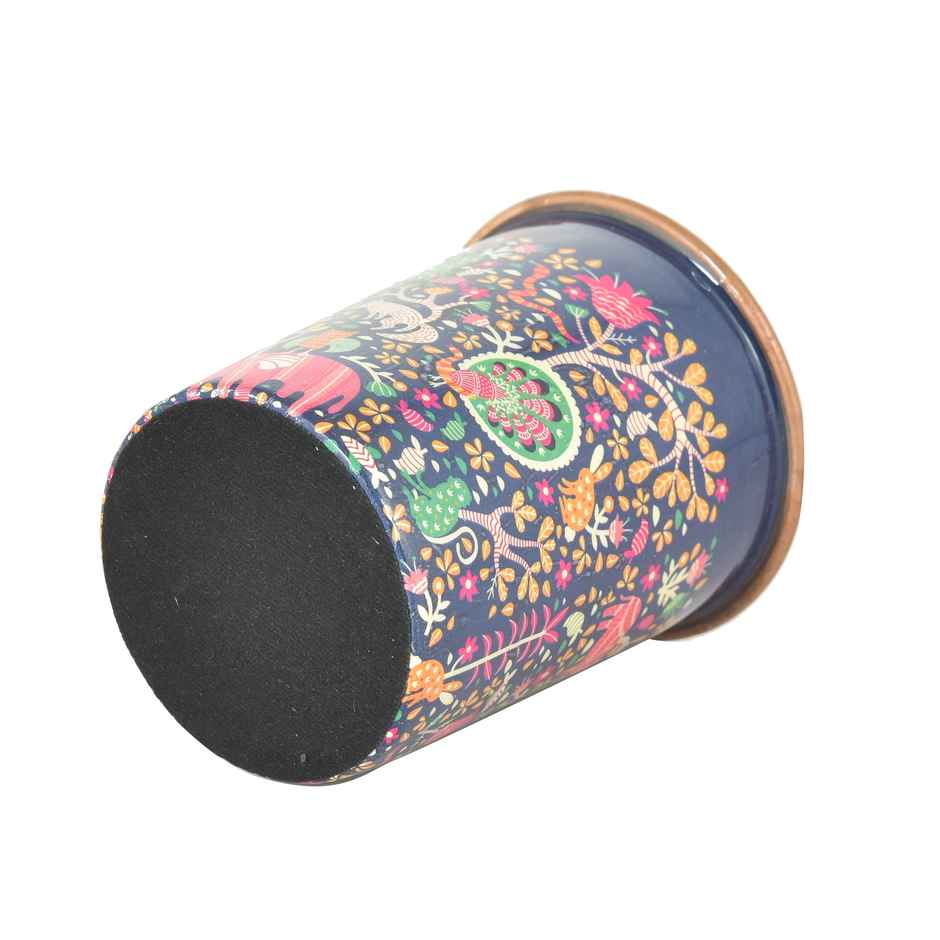 Oggn Meena Printed Copper Glasss 250Ml