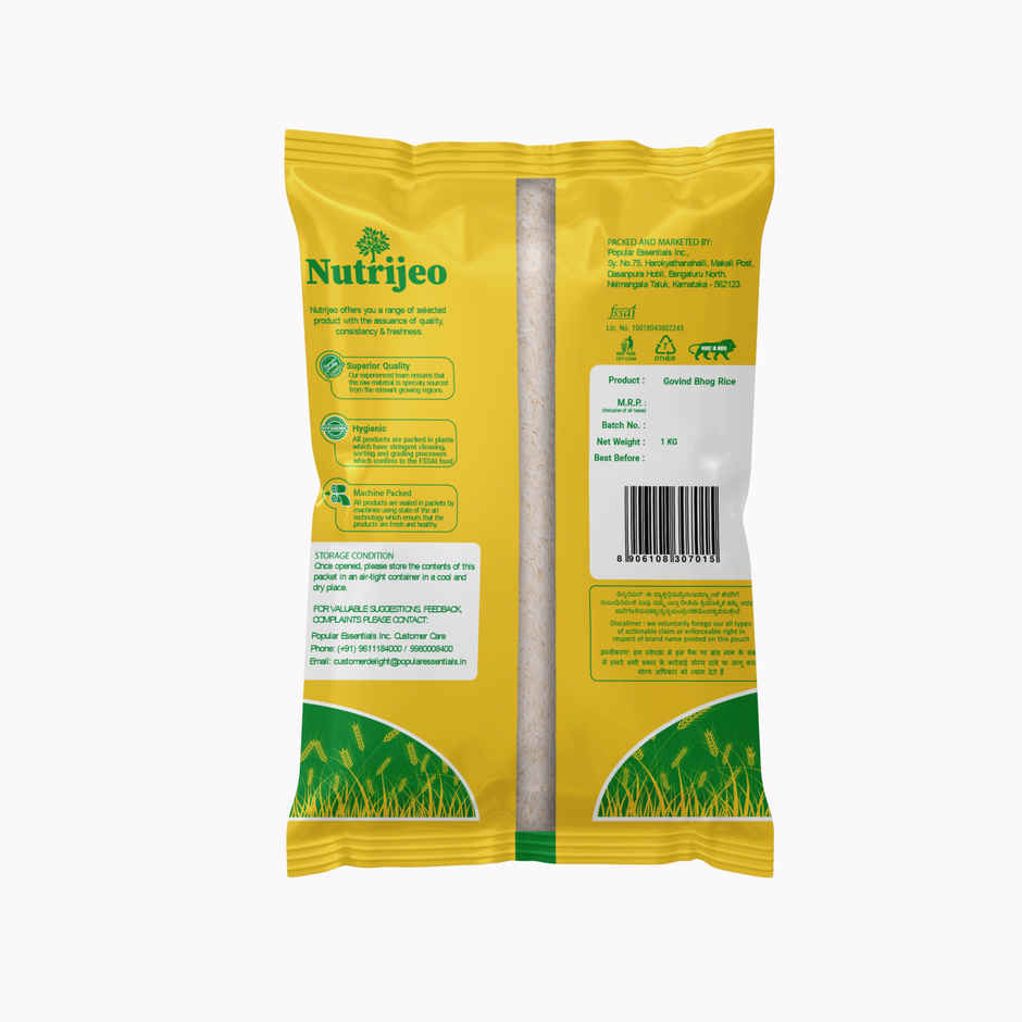 Nutrijeo Govind Bhog Rice