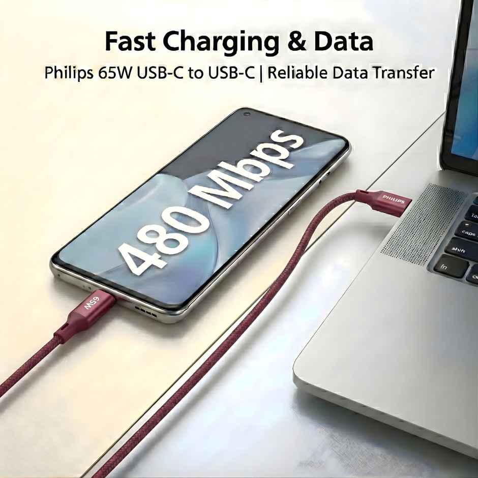 Philips usb-c to usb-c cable 1m DLC4130CI/94