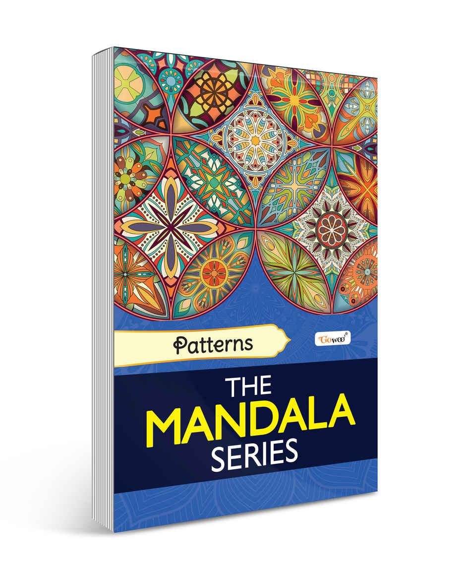 Patterns - The Mandala Series | Art Therapy Coloring Book | Mandala Coloring Book with Designs