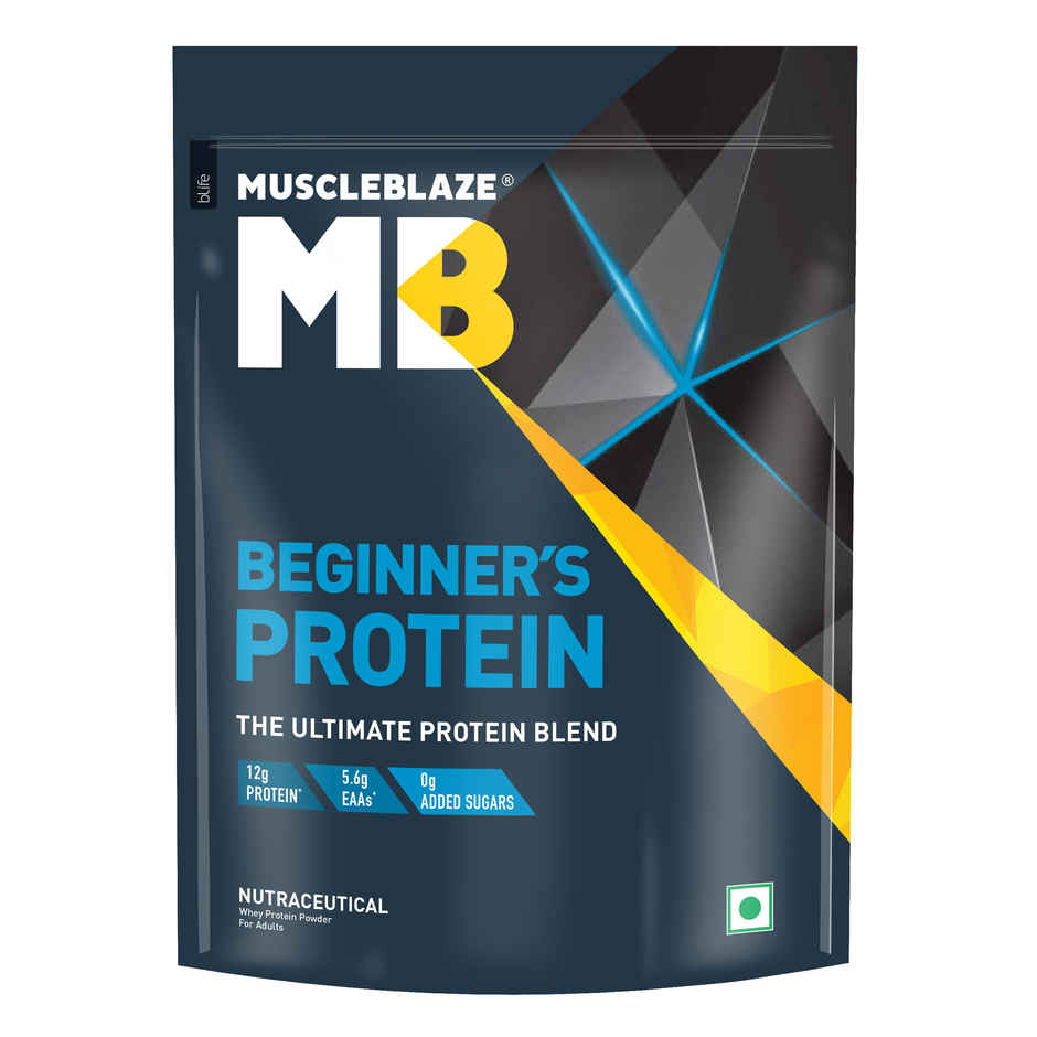 MuscleBlaze Beginner's Whey Protein Powder (Chocolate)