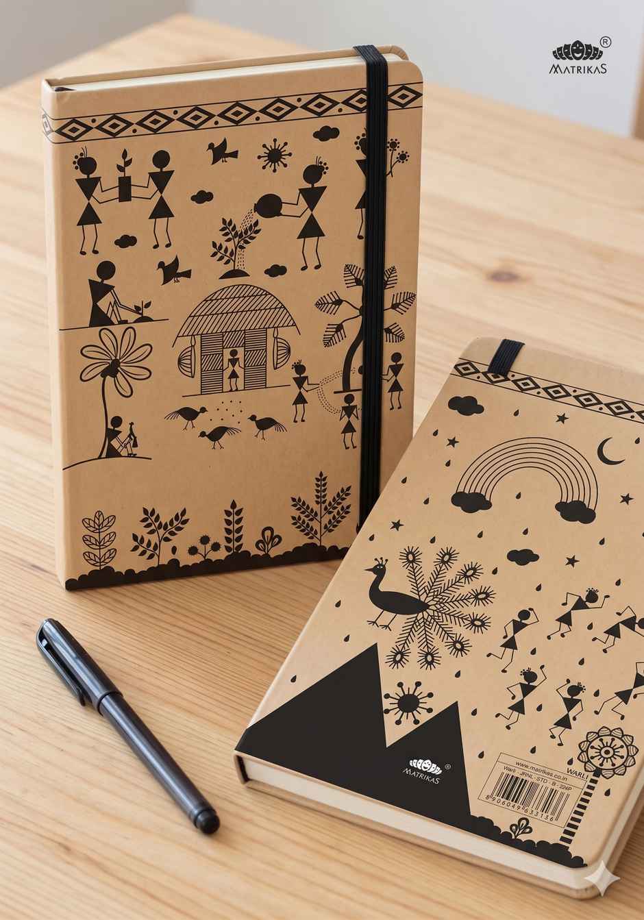 Matrikas Warli Journal | Ruled | Hardbound | B5 Size | 224 Pages