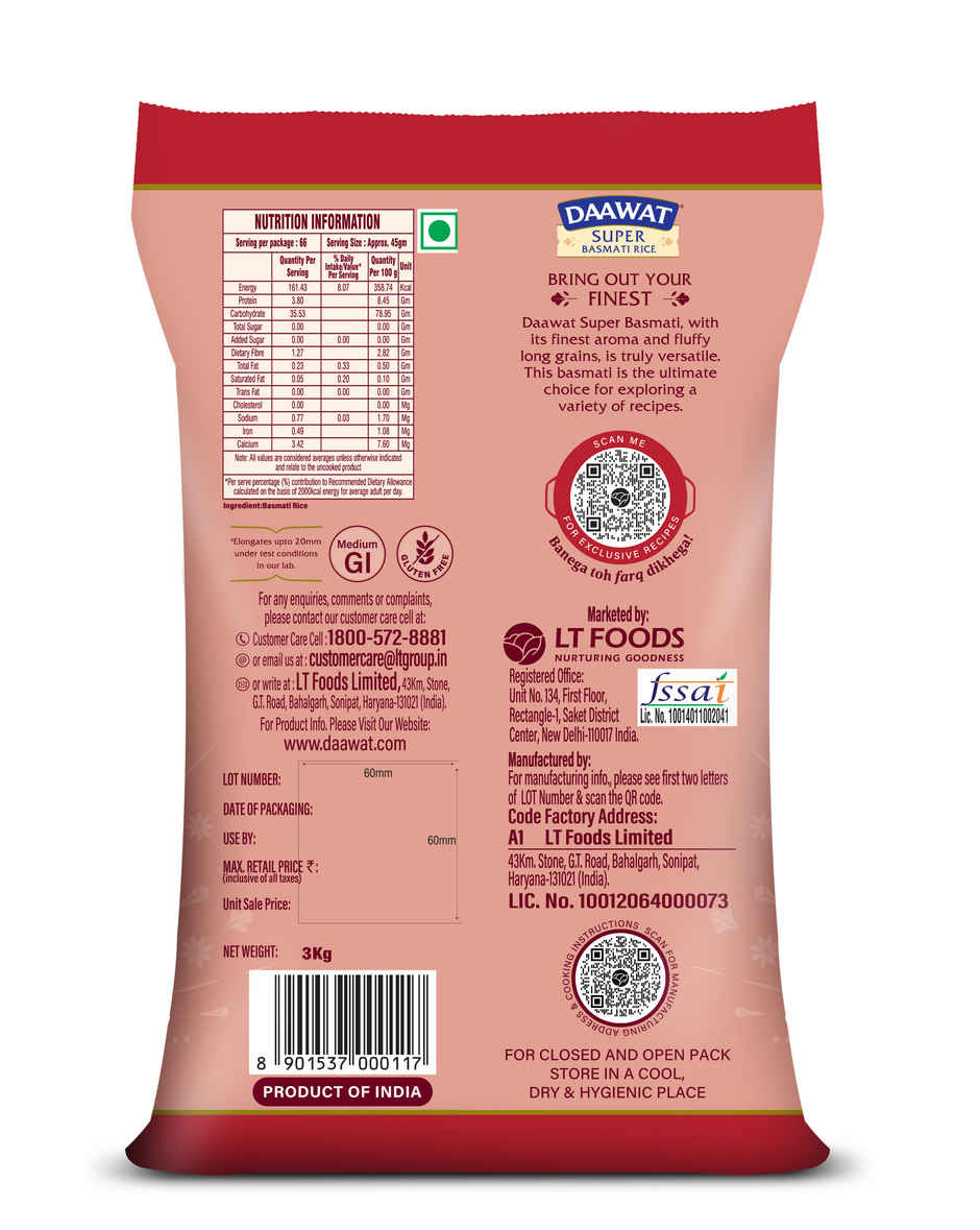 Daawat Super Basmati Rice