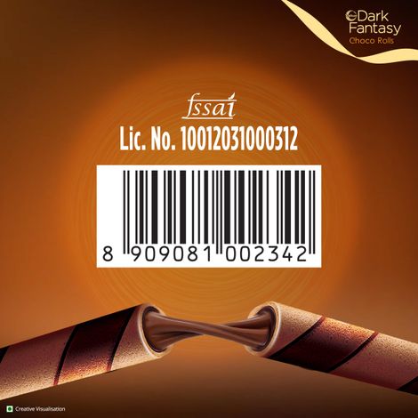 Sunfeast Dark Fantasy Choco Rolls | Crunchy Wafer Rolls