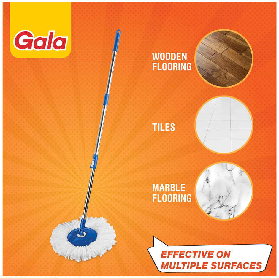 Gala Spin Mop Handle With Refill