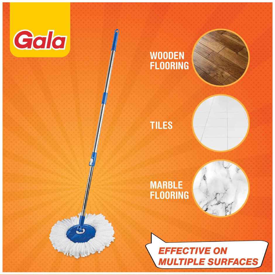 Gala Spin Mop Spare Handle With Refill
