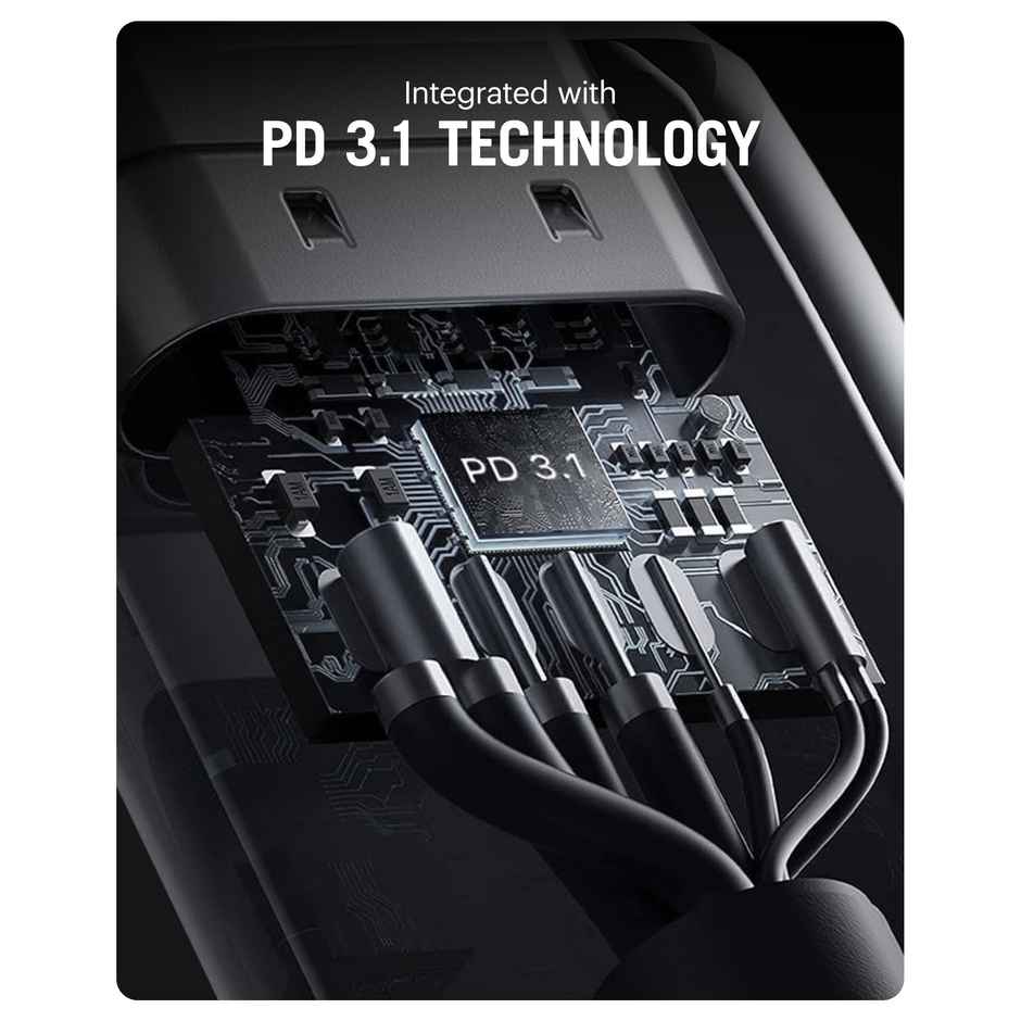 DailyObjects SURGE Kevlar Core USB-C 100W Charging Cable