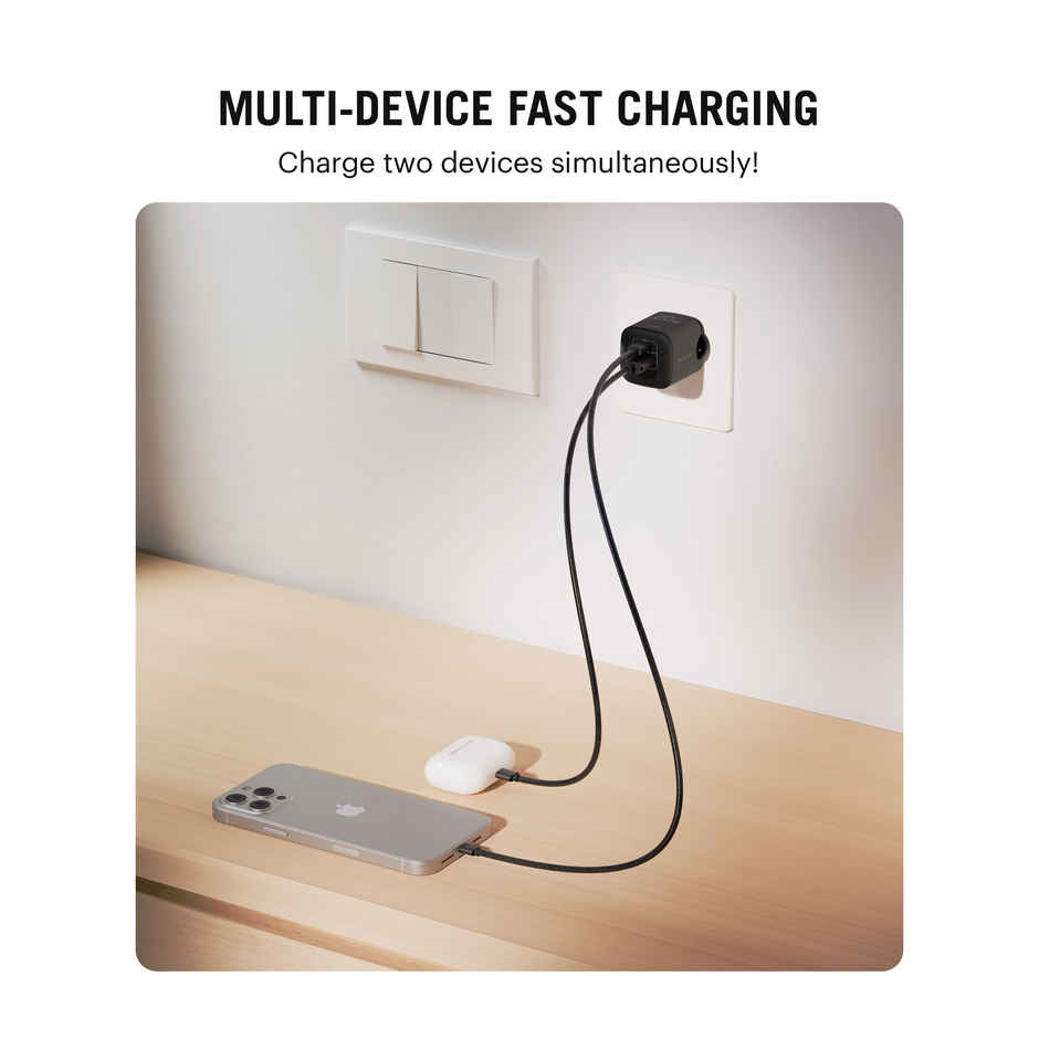 DailyObjects SURGE™ 2 Port 20W GaN Charger