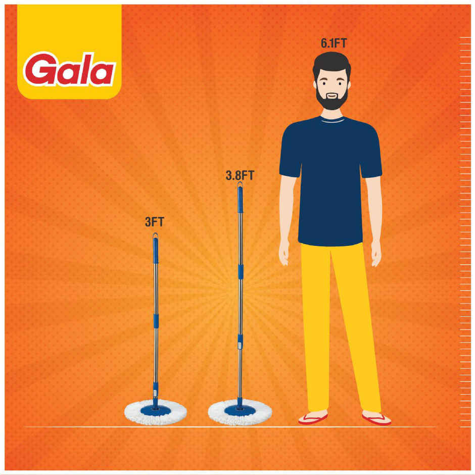 Gala Spin Mop Spare Handle With Refill