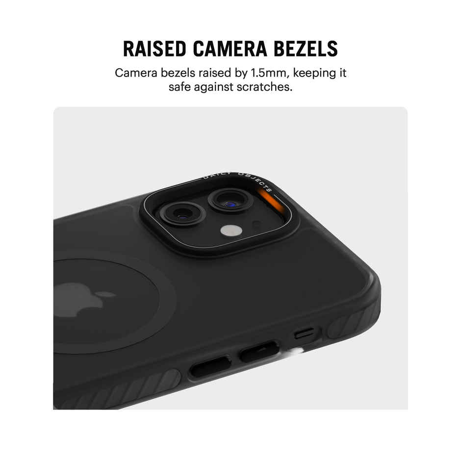 DailyObjects iPhone 12 Black Nimbus MagSafe Phone Case