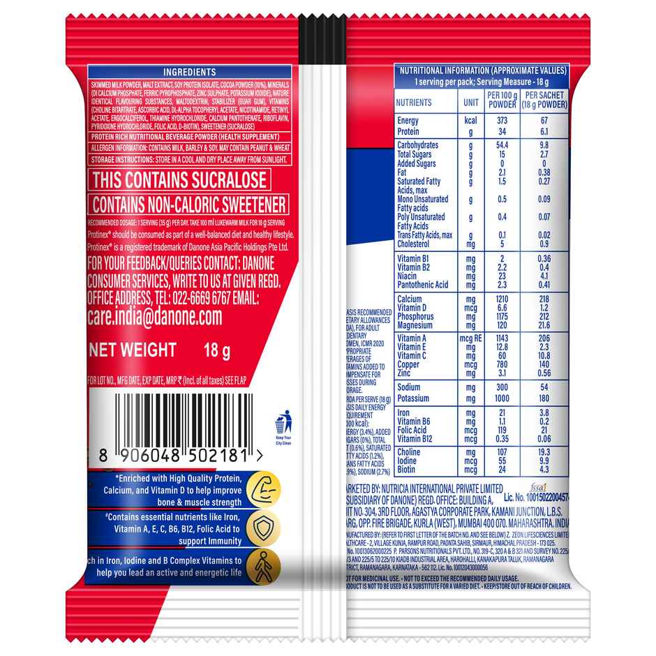 Protinex Rich Chocolate Sachet
