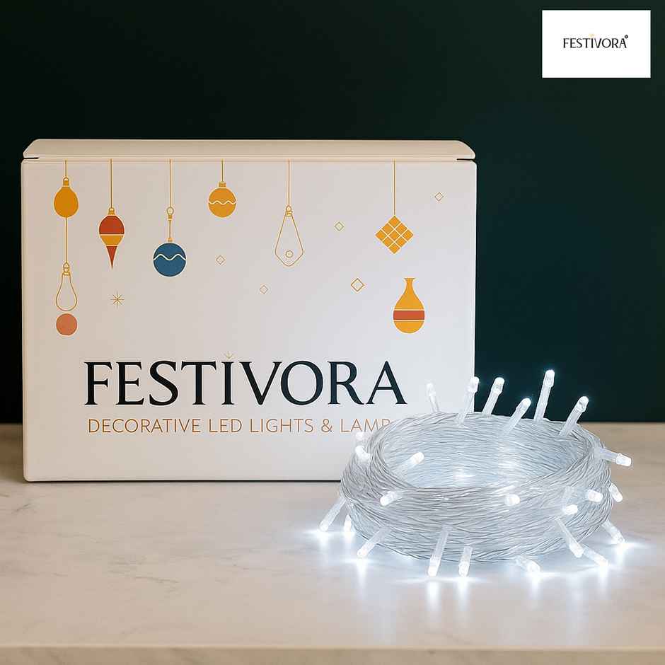 Festivora White Color Pixel Led String Light | Rice Light For Festival | Room Decoration
