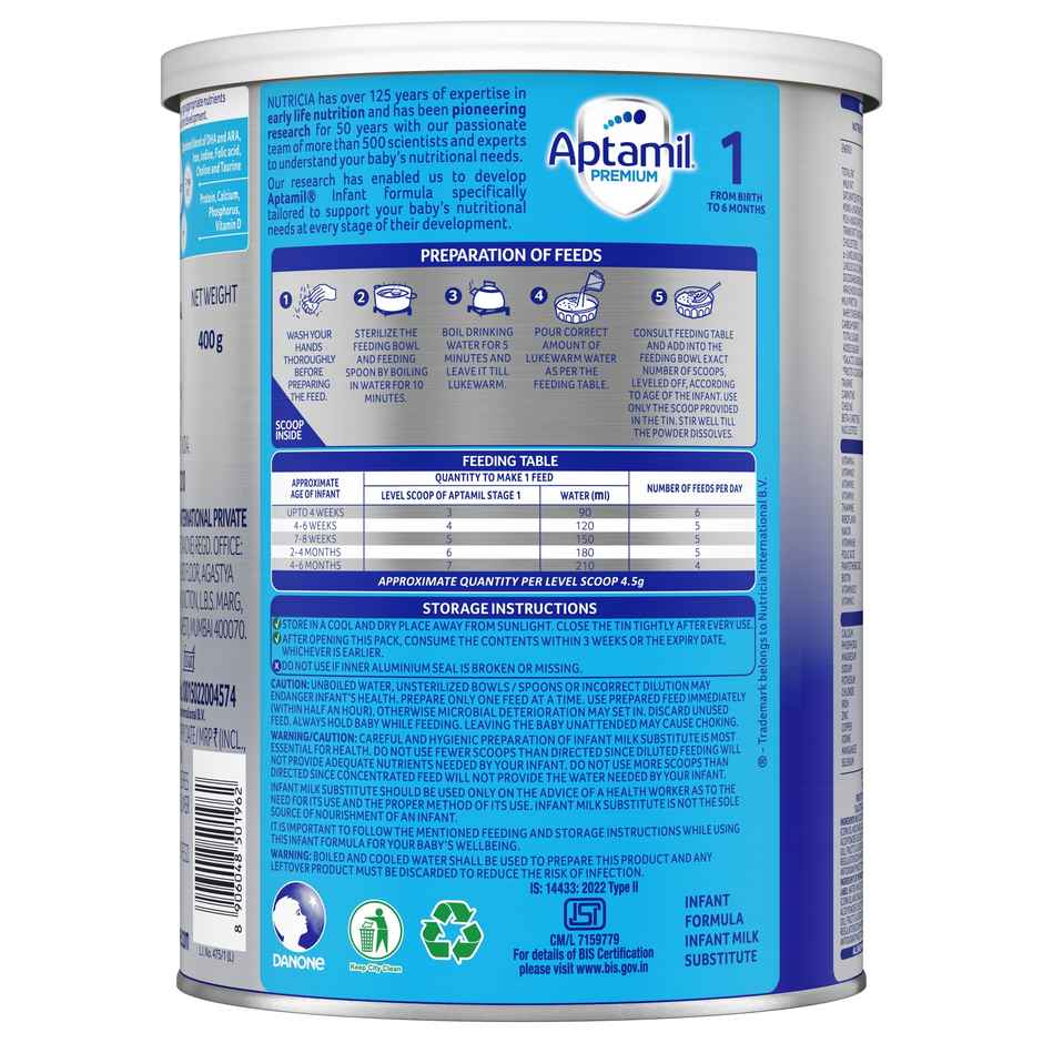 Aptamil Premium Stage 1