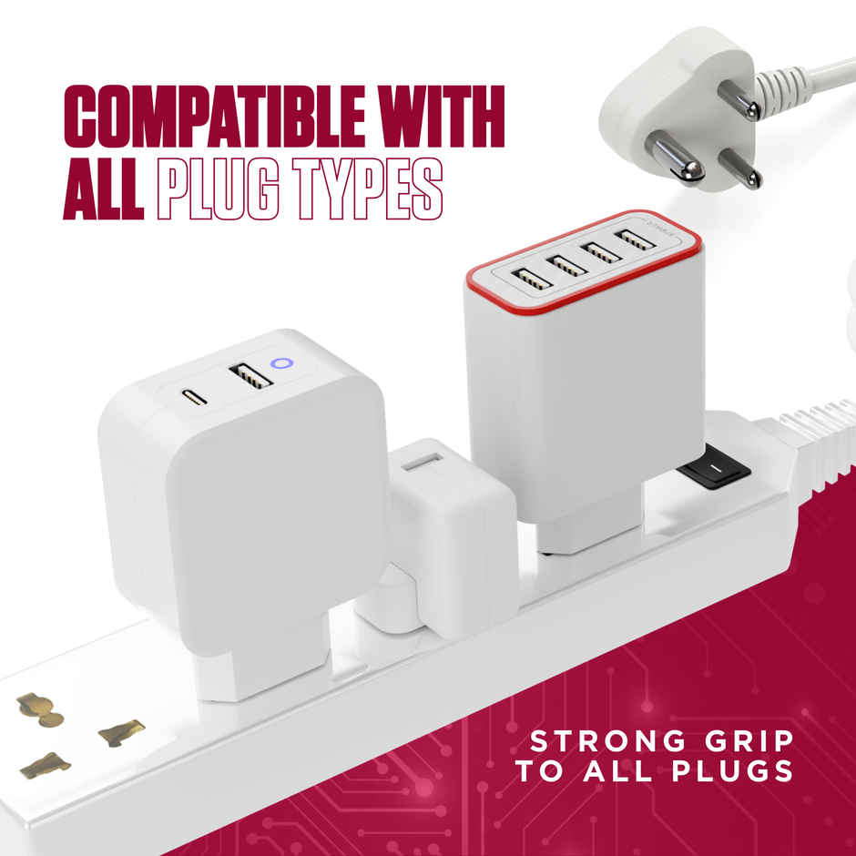 Gourav ProGuard 4 Plus 1 4 Meter Power Strip