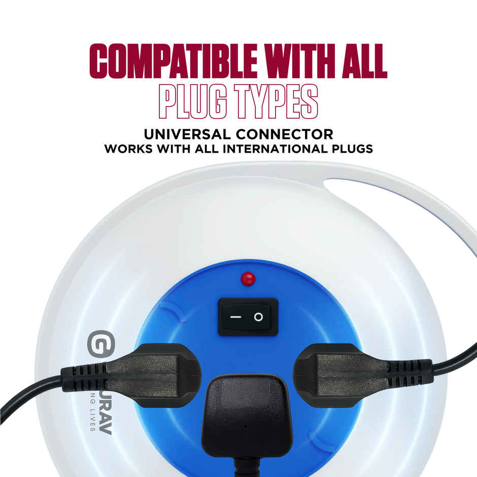 Gourav SafeGuard Flex Box 7 Meter Extension Cord