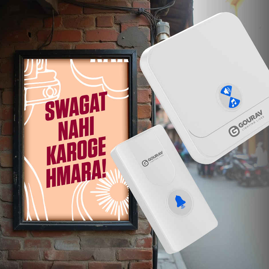 Gourav Ringo Wireless Door Bell with Remote