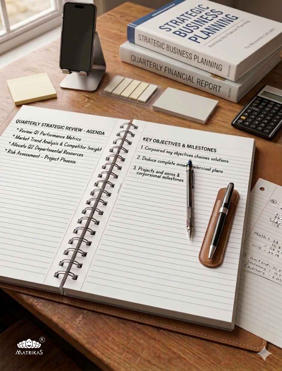 Matrikas Cubeworks Black PP Single Subject Notebook |Ruled| Wire-O-Wire |B5 Size |160 Pages