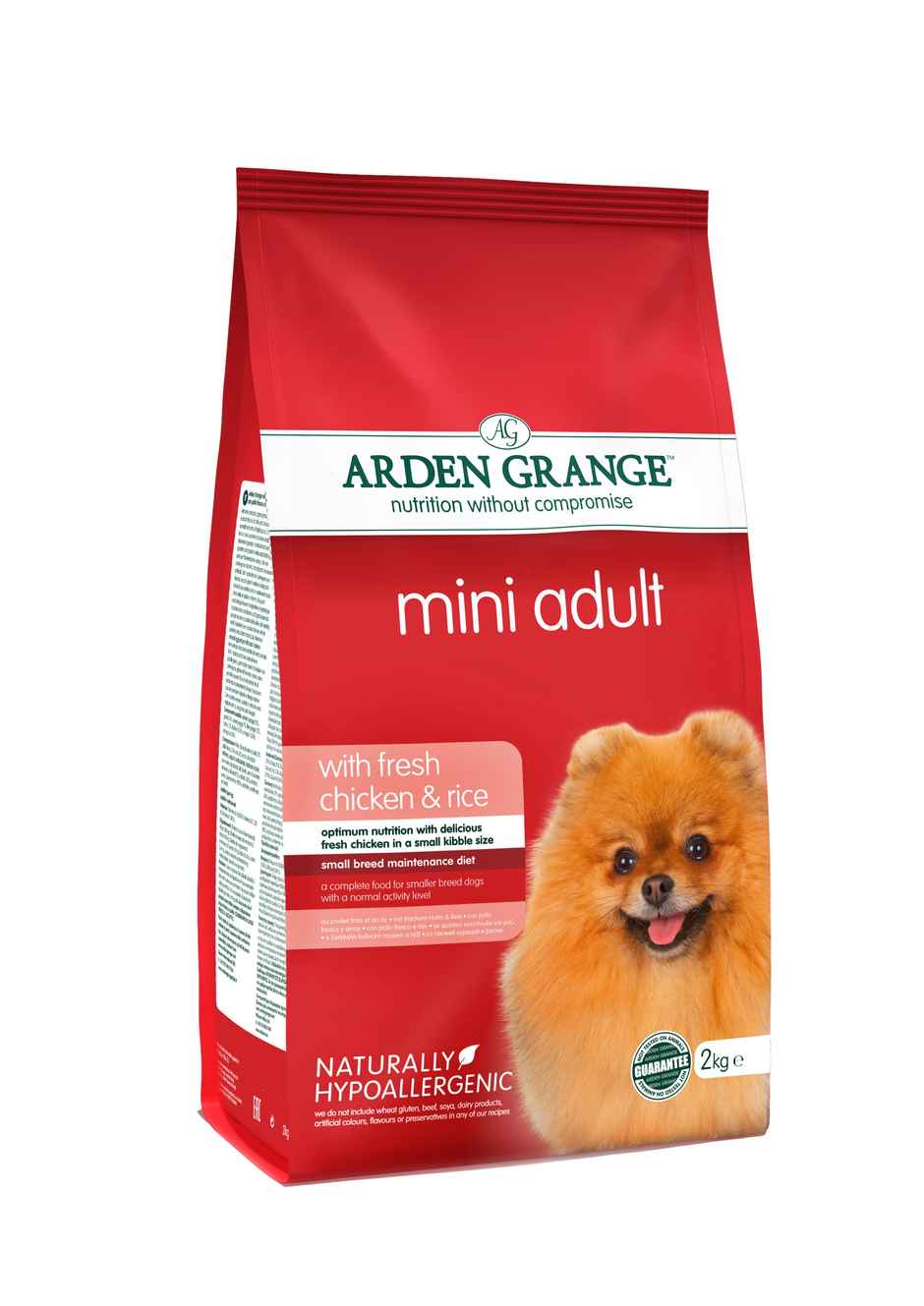 Arden Grange Dry Dog Food Mini Adult With Fresh Chicken & Rice