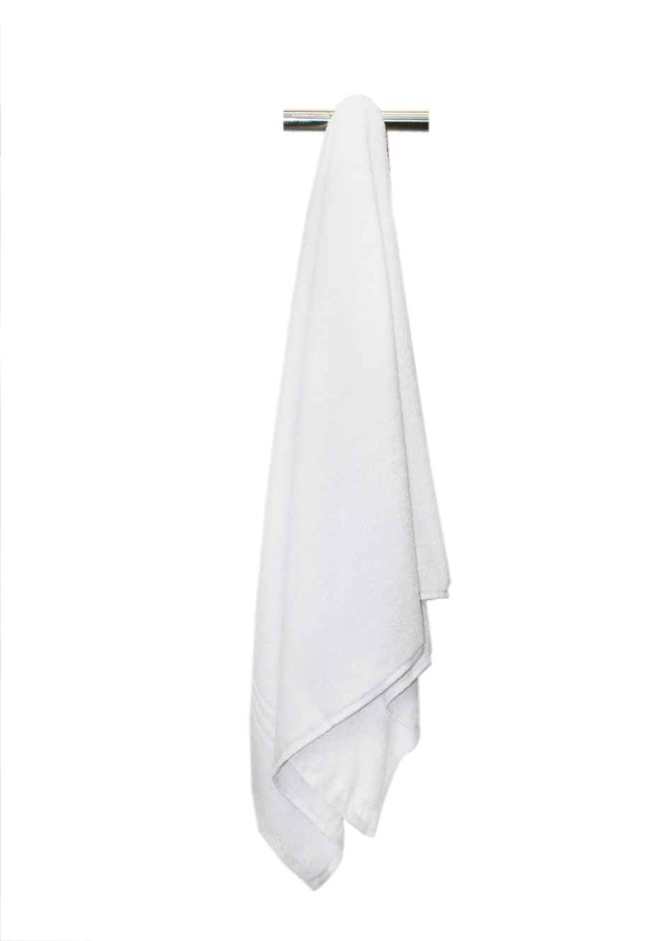 Lushomes Microfiber Bath Towel - White | Quick Dry | 30 x 55 inch
