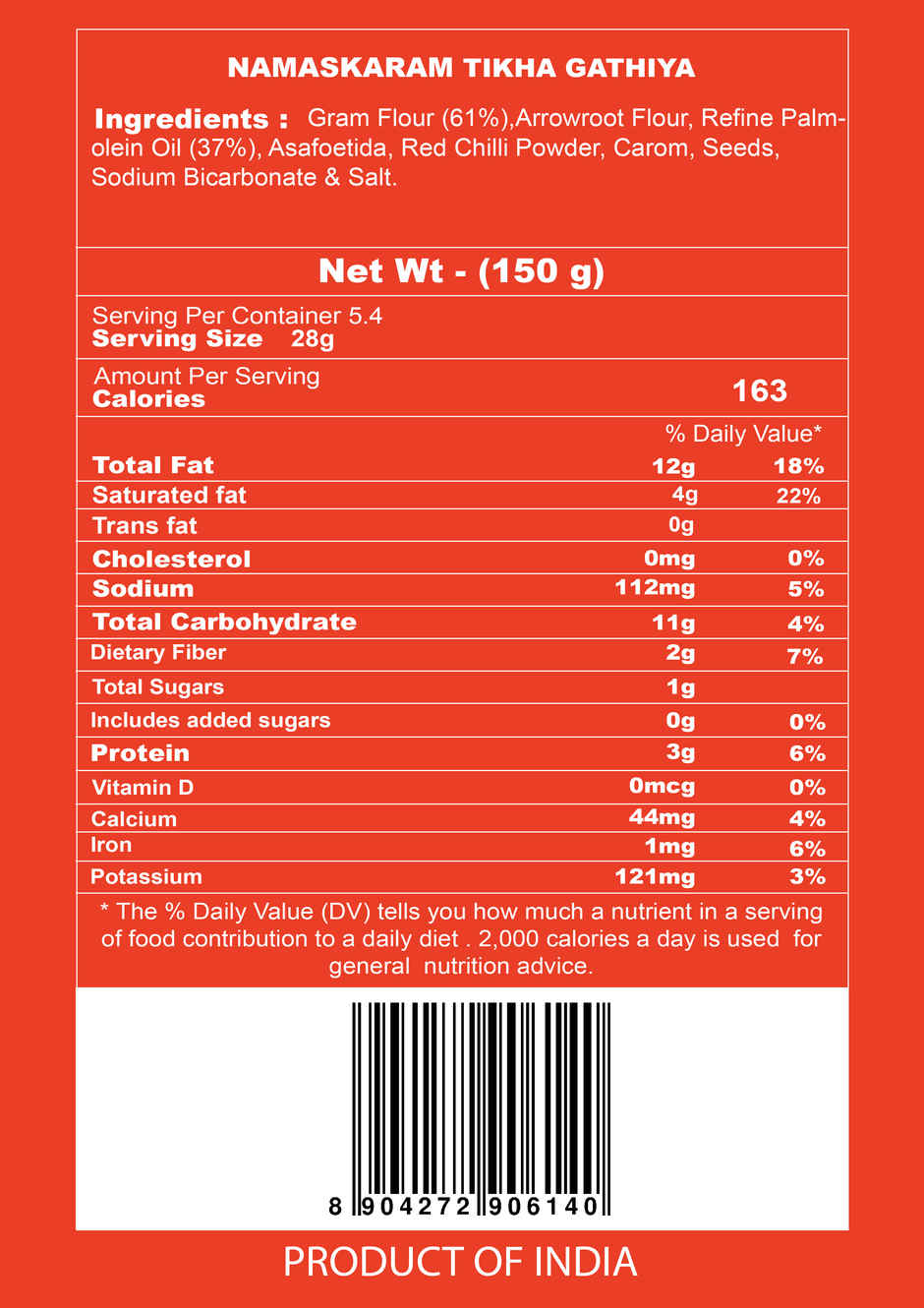 Namaskaram Tikha Gathiya