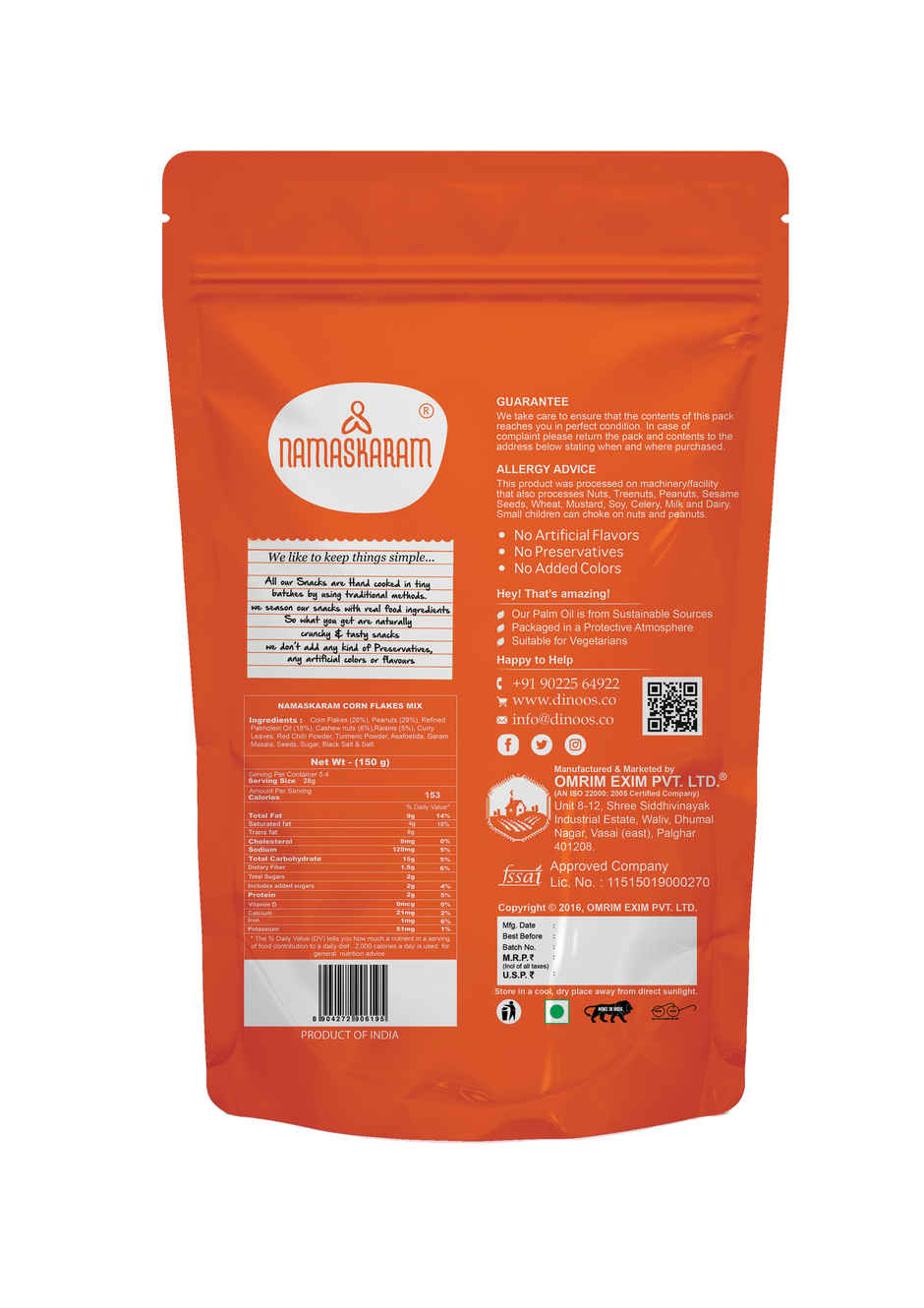 Namaskaram Corn Flakes Mix