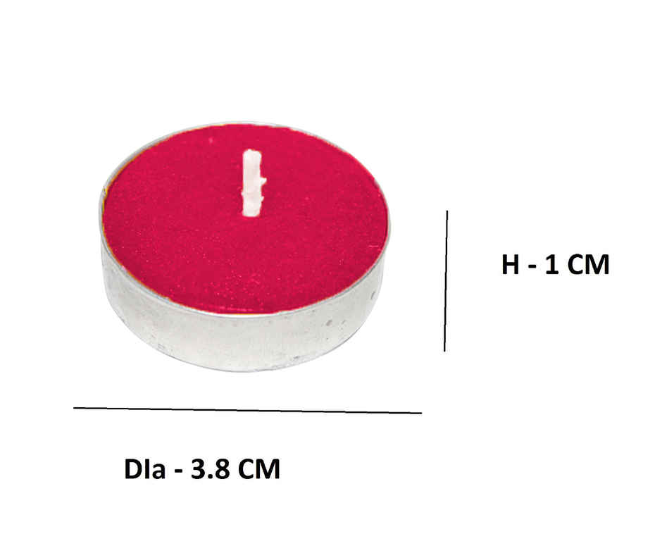 Pan Aromas Scented Tealight Candle | Rose