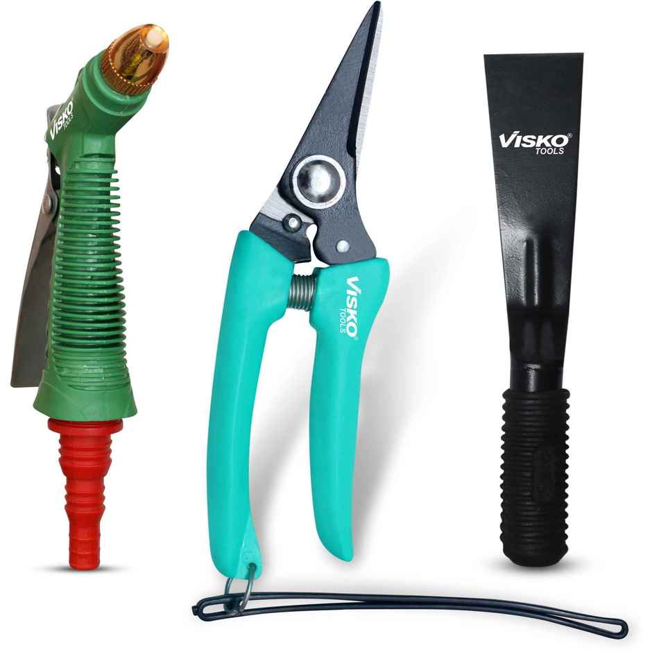 Visko Garden Tools Set With 3 pcs Garden Tool Kit
