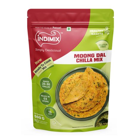 Indimix Moong Dal Chila From The House Of Pansari