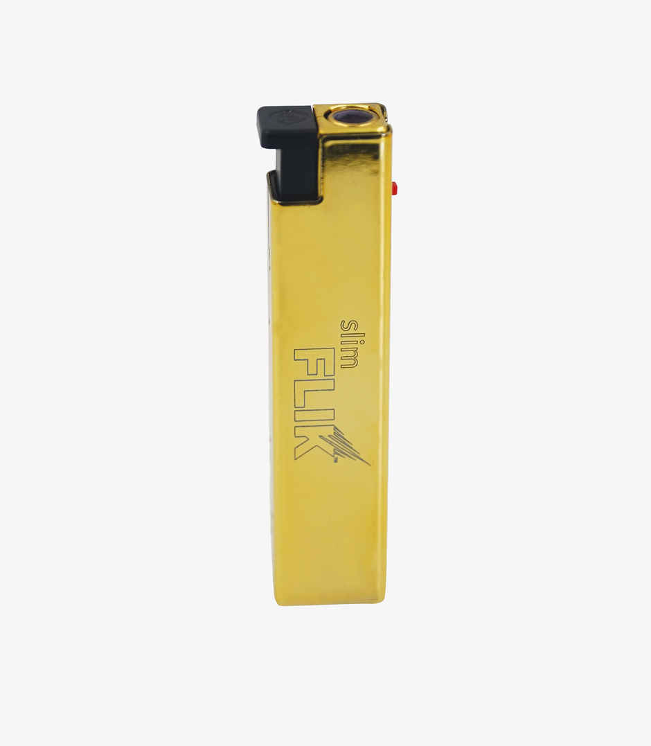 FLIK Gold Slim Jet Flame Lighter | Jet Flame