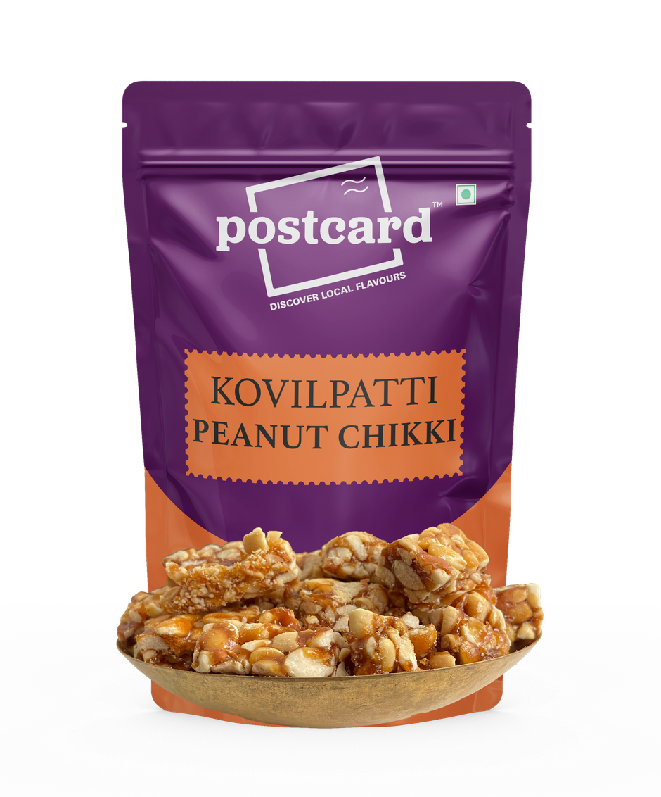 Postcard Kovilpatti Peanut Chikki